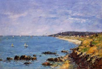尤金 佈丹 Trouville, View from the Heights 尤金 佈丹 Trouville, View from the Heights